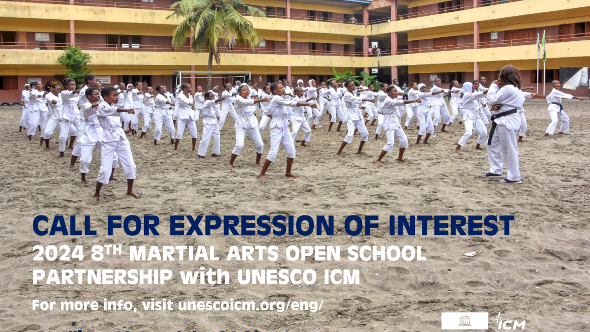 Call for Expression of Interest for 2024 Martial Arts Open School Partnership
