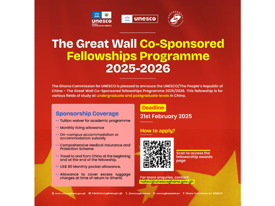 Fellowship Programme Great Wall 2025