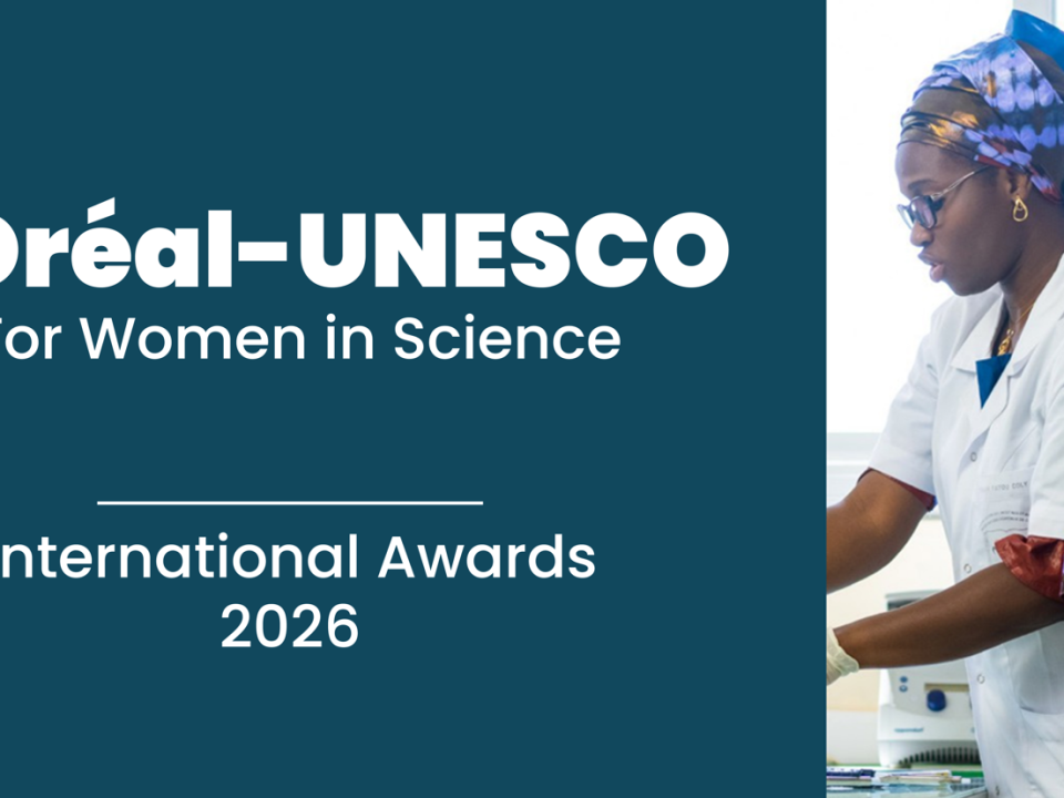 Call for Nominations: 2026 L’Oréal-UNESCO For Women in Science International Awards