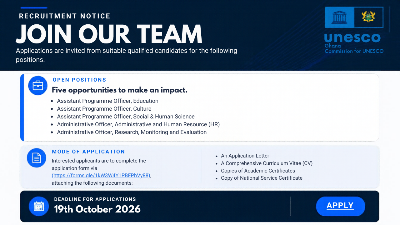 VACANCY ANNOUNCEMENT